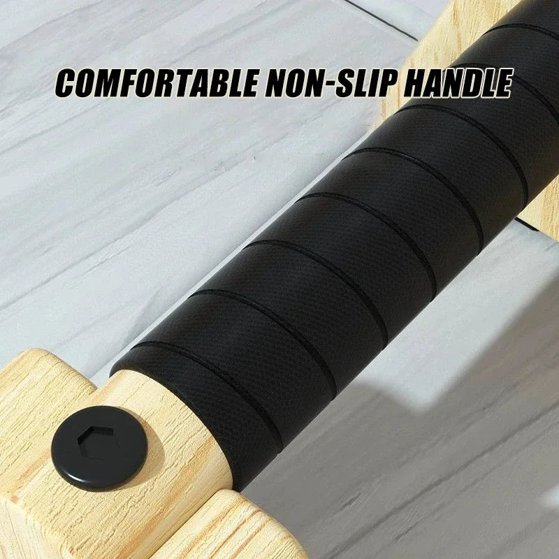 High-Quality Wooden Parallettes for Calisthenics – Non-Slip, Durable, and Wrist-Friendly