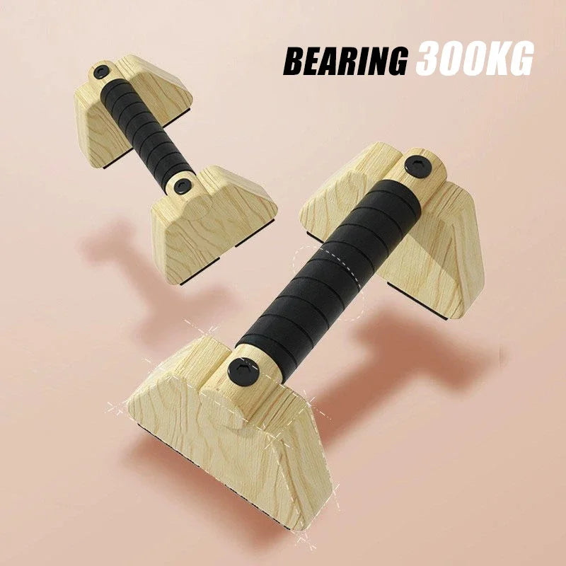 High-Quality Wooden Parallettes for Calisthenics – Non-Slip, Durable, and Wrist-Friendly
